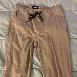 RSQ Men's Tan Joggers